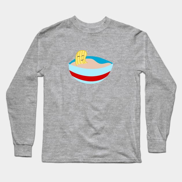 Chip in Dip Long Sleeve T-Shirt by traditionation